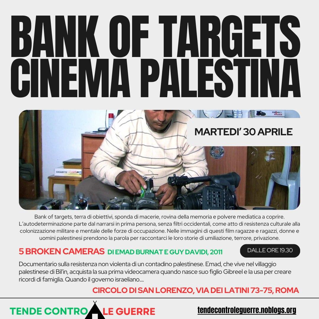 bank of targets - Cinema Palestina